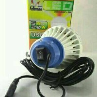 Jual Lampu Bohlam LED USB 5 Watt Mitsuyama Kabel 2 Meter On Off Murah