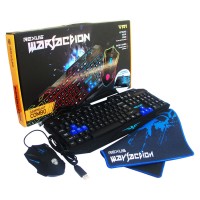 Jual GAMING KEYBOARD REXUS WARFACTION VR1 COMBO Murah