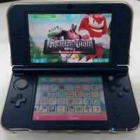 Jual 3DS XL second mulus + memory 64gb + mica + screen protector + pocket Murah