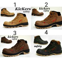 Jual Sepatu Boots Kickers Safety Pria Casual Boot Murah Nike Adidas Murah