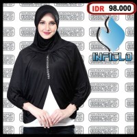 Jual Jilbab Instan bergo syiria pashmina lengan hoodie Khimar Kerudung Murah