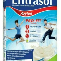 Jual ENTRASOL ACTIVE VANILLA LATTE VANILA 360G PRO-FIT FORMULA NEW BARU Murah