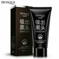 Jual BIOAQUA Black Mask blackhead remover / masker arang hitam Murah