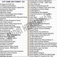 Jual Game 3DS (Pilih 30 Game Favorit agan) / Game Nintendo 3DS Murah