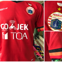 Jual Jersey Persija Home 2017/2018 official gojek traveloka liga Murah