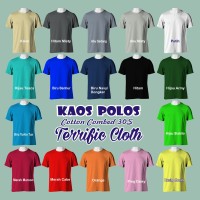 Jual Kaos Polos Cotton Combed 30S Murah