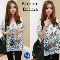 Jual chiffon blouse amira Murah