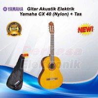 Gitar Akustik Elektrik Yamaha CX 40 / CX40 / CX-40 Nylon + Tas