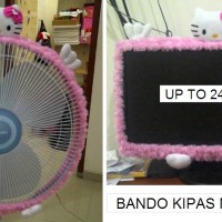 Jual BANDO KIPAS / BANDO TV LCD 24IN MAWAR PINK MUDA hello kitty Murah