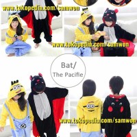 Jual Baju Tidur Anak Batman Pajamas Baju Cosplay Piyama Onesie Murah