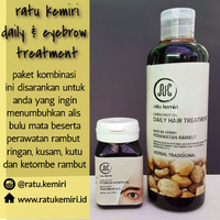 Jual Minyak Kemiri Asli Rambut Kusam dan Penyubur Alis Mata Ratu Kemiri Murah