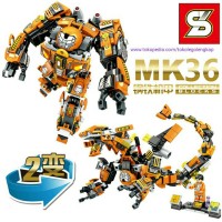 Jual lego kw super hero hulkbuster mk36 avengers SY mk 36 ironman 2in1 Murah