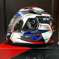 helm fullface KYT K2 super fluo seri 2