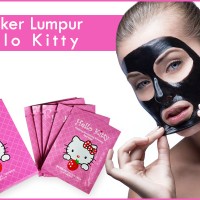 Jual MASKER LUMPUR HITAM NATURGO HELLO KITTY / HELLOKITTY MUD BLACK MASK Murah