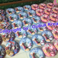 Jual souvenir ultah bantal leher FROZEN/ bs jg desain souvenir pernikahan Murah
