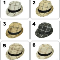 Jual Topi Fedora Pria Kotak Murah