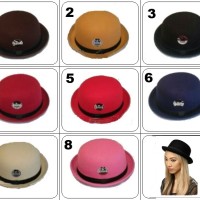Jual Topi Fedora Pria Wanita Browler Chaplin Murah