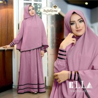 Suki Dress Hijab Syfarose - Ungu Berkualitas Murah