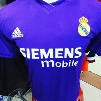 Jual jersey Retro Classic Real Madrid 3rd 2002 Murah