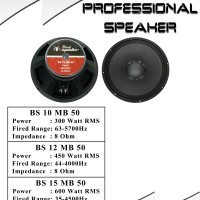 Professional Speaker Black Spider BS 12 MB 50