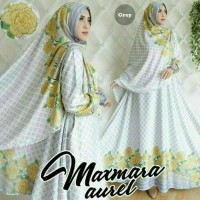 SYARI MAXMARA AUREL GREY HIJAB GAMIS BERGO KHIMAR BUSUI XL