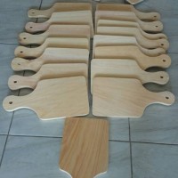 Jual Talenan Kayu Pinus 30x15cm MURAH TEBAL / Wooden Cutting Board Murah
