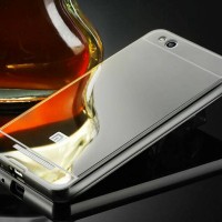 Bumper MIRROR Case Xiaomi Redmi 3 Casing HP Cover Hard Metal Aluminium