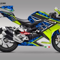 Decal stiker CBR250RR Aleix Espargaro Helm