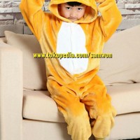 Jual Baju Tidur Anak Rilakkuma Pajamas Baju Cosplay Piyama Onesie Murah