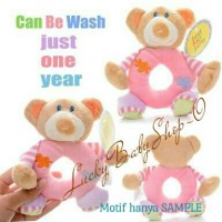 Jual Boneka rattle donat / lonceng / newborn doll Murah