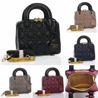 Tas Dior Lily Cannage 2Tone Small Seprem 8804