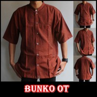 Jual Baju Koko Pria Masa Kini Bunko 8 Murah