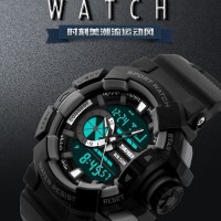 Jual Jam Tangan Pria Original Dual Time G shock Tangguh Kuat Anti getar A Murah