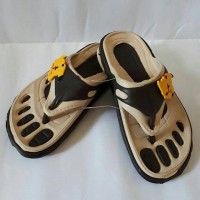 Jual Sendal Karet Anak #040 Pikachu Murah