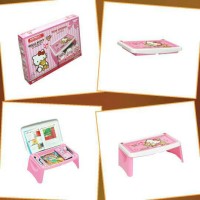 Jual Meja Lipat Anak / Lap Desk / Meja Gambar Anak Merk Napolly Hello Kitty Murah