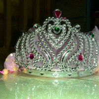Jual mahkota crown, bridal shower, flower, princess, mahkota anak disney Murah
