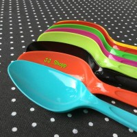 Jual Sendok Makan Warna/Sendok Makan Plastik/Sendok Aduk/Sendok Makan Murah