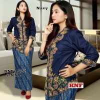 KEBAYA ENCIM KARTINIAN KNF-1527 Navy