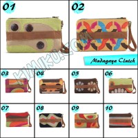 Jual tas handphone tablet 8 inch wanita motif etnik murah MG Clutch murah Murah