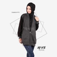 JAKET HJ-V5 Zipper ( Hijacket Varsity )