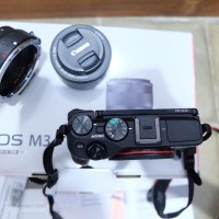 KAMERA MIRORRLES CANON EOS M3 KIT 15-45MM LENSA MODEL TERBARU