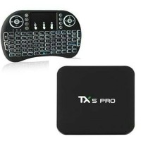 Jual Paket Android Tv Box TX5 Pro 2GB / 16GB + Mini Keyboard i8 Murah