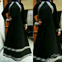 Gamis Abaya Fursan Silver