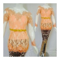 KEBAYA BROKAT APLIKASI BELT COCOK UNTUK WISUDA DAN KONDANGAN