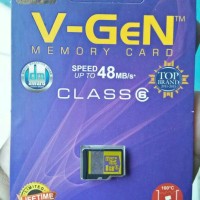 Jual memory card micro sd vgen 8gb original Murah