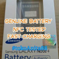 Jual ORIGINAL 100% Baterai Batre Batere Battery Samsung Galaxy Note4 Note 4 Murah
