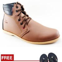 Jual Sepatu Boots Pria Redknot Radeo Sneakers Lokal Keren Kualitas Ekspor Murah
