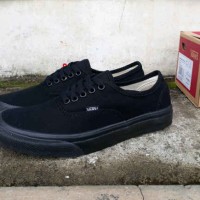 SEPATU PRIA CASUAL VANS AUTHENTIC IFC FULL HITAM MADE IN VIETNAM IMPOR