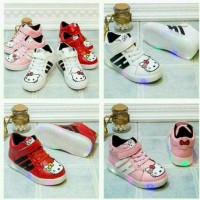 Jual sepatu anak hello kitty impor LED Murah