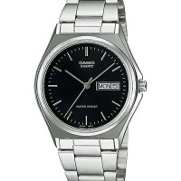Jam tangan pria analog casio MTP-1240D-1ADF stainless steel krepyak